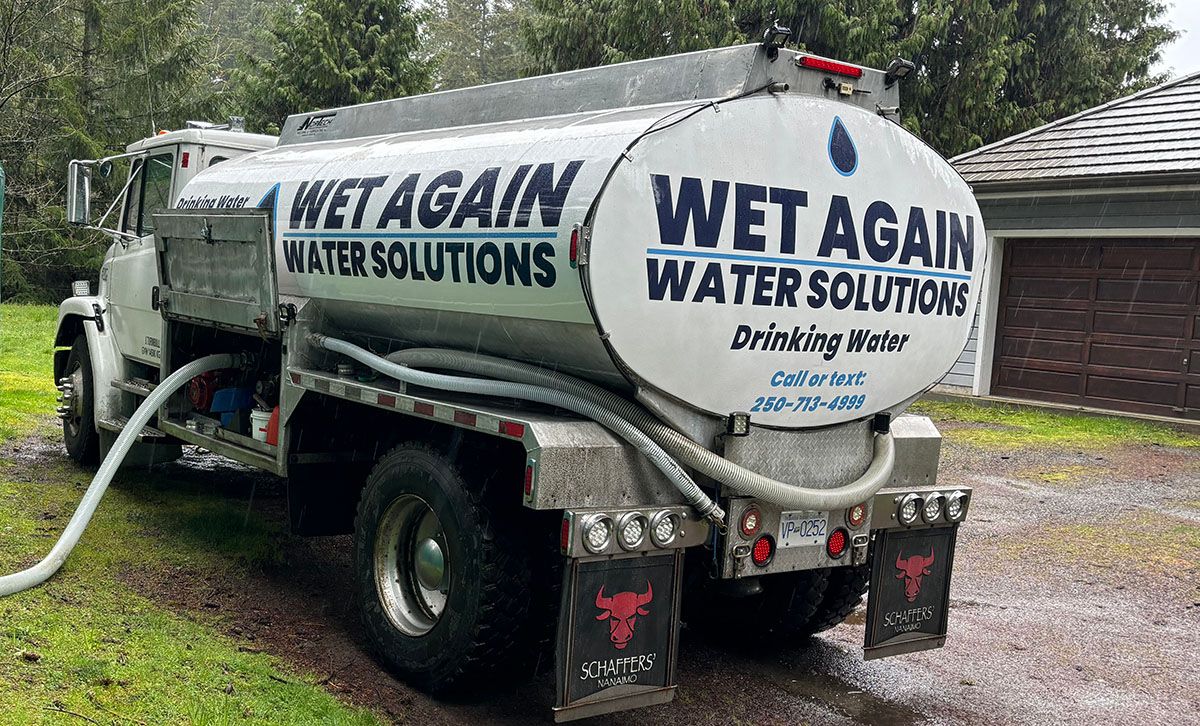 Wet Again Water Solutions Truck