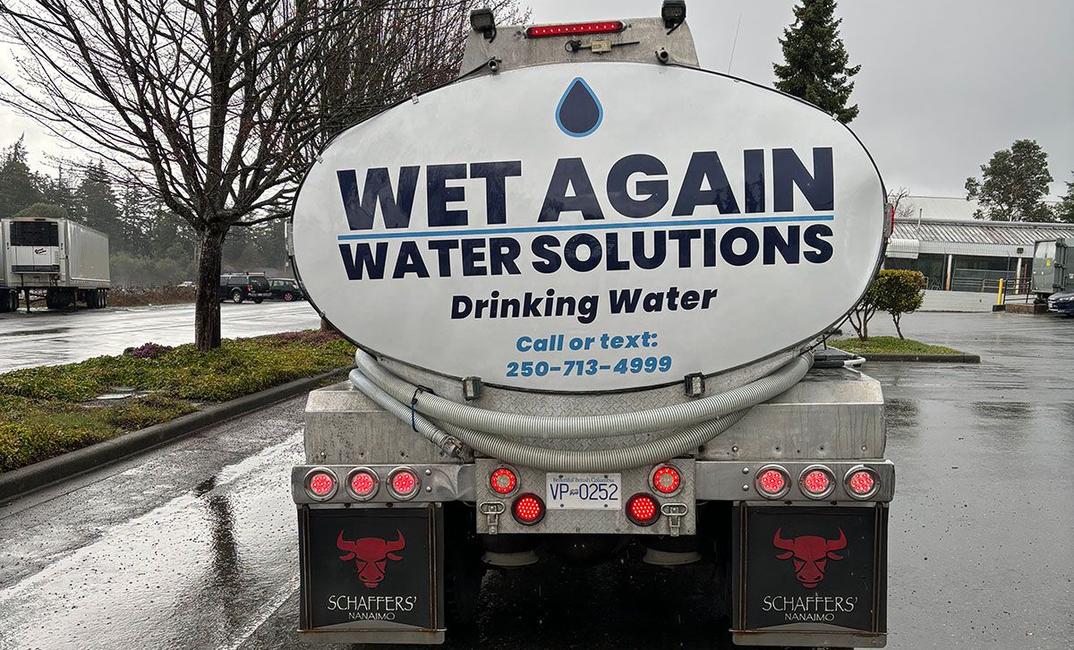 Wet Again Water Solutions Truck